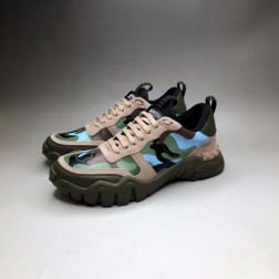 VALENTINO 발렌티노 패브릭 & 가죽 CLIMBERS 스니커즈 SY0S0C20DRZPJ0