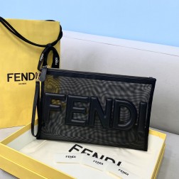 FENDI 펜디 메쉬 클러치백