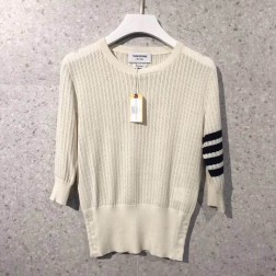 THOM BROWNE 톰브라운 반팔 니트