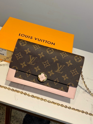 LOUIS VUITTON 루이비통 플로르 체인월릿 M67404