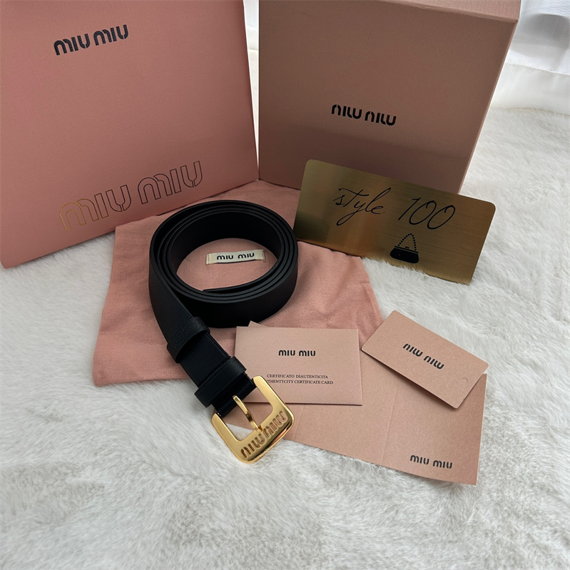 미우미우 벨트 9873